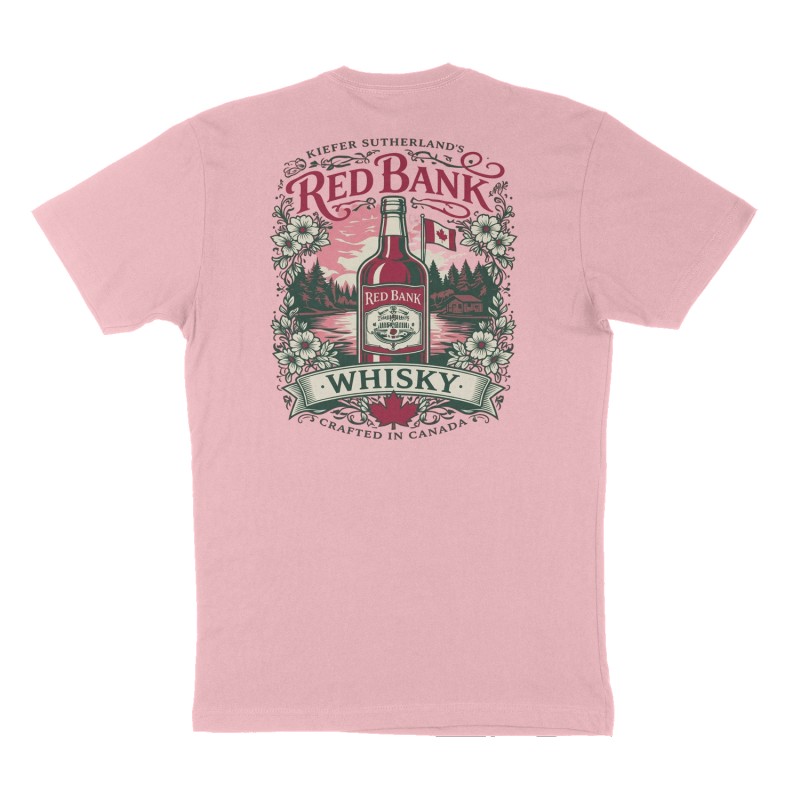 Custom t-shirt design, Back print, pink shirt