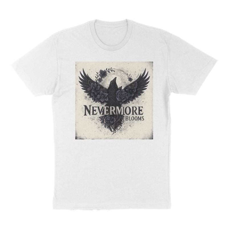 Custom t-shirt design, Front print, white shirt