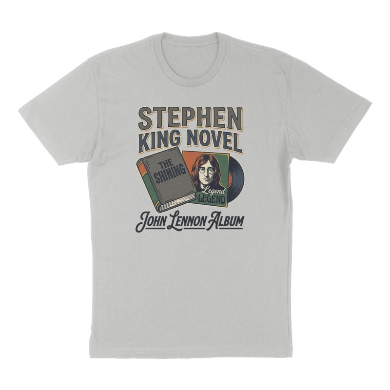 Custom t-shirt design, Front print, heather-gray shirt