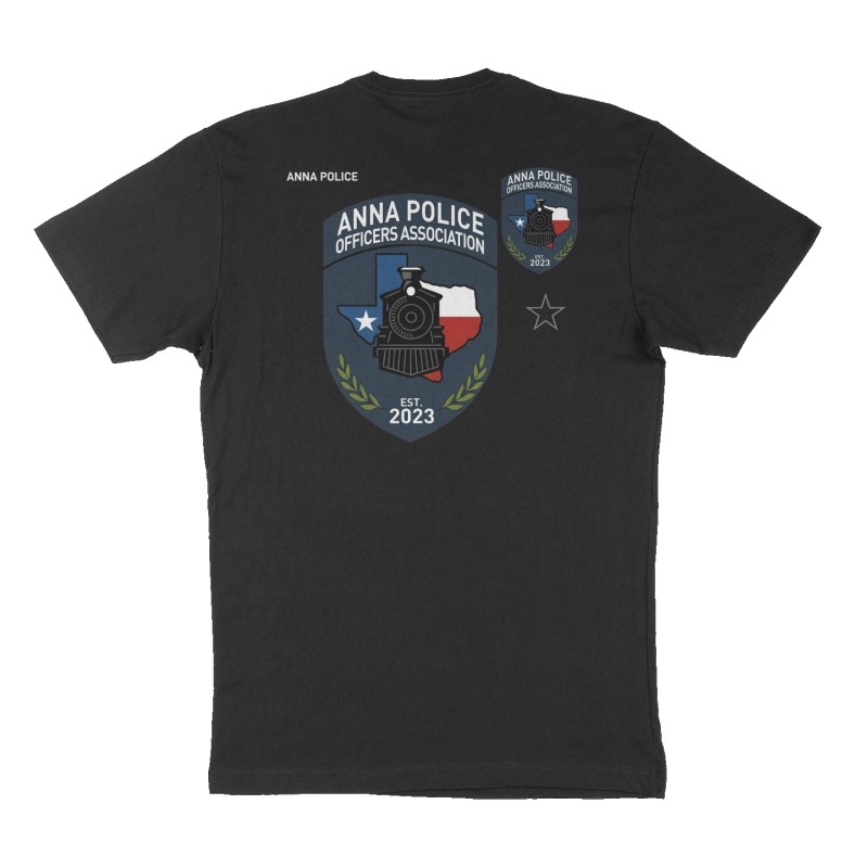 Custom t-shirt design, Back print, black shirt