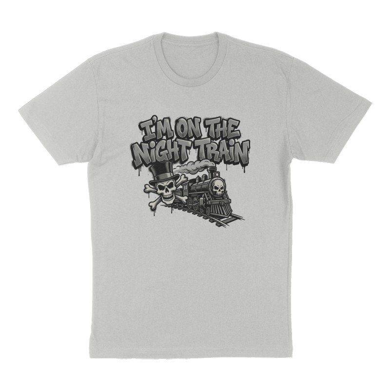 Custom t-shirt design, Front print, heather-gray shirt