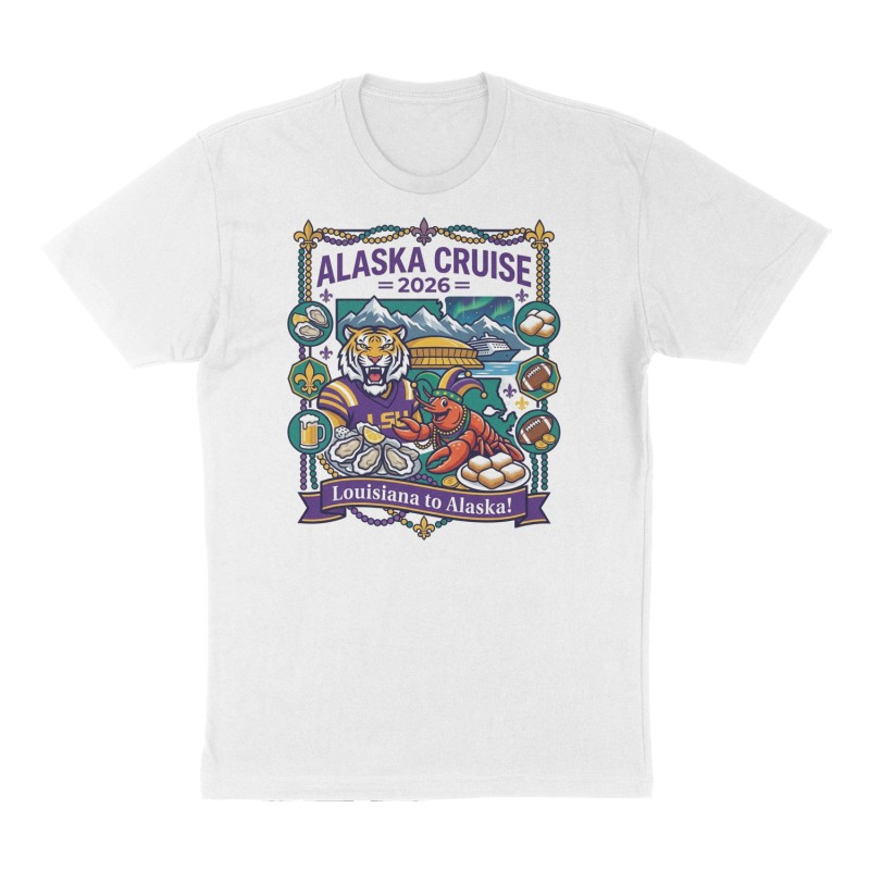 Custom t-shirt design, Front print, white shirt