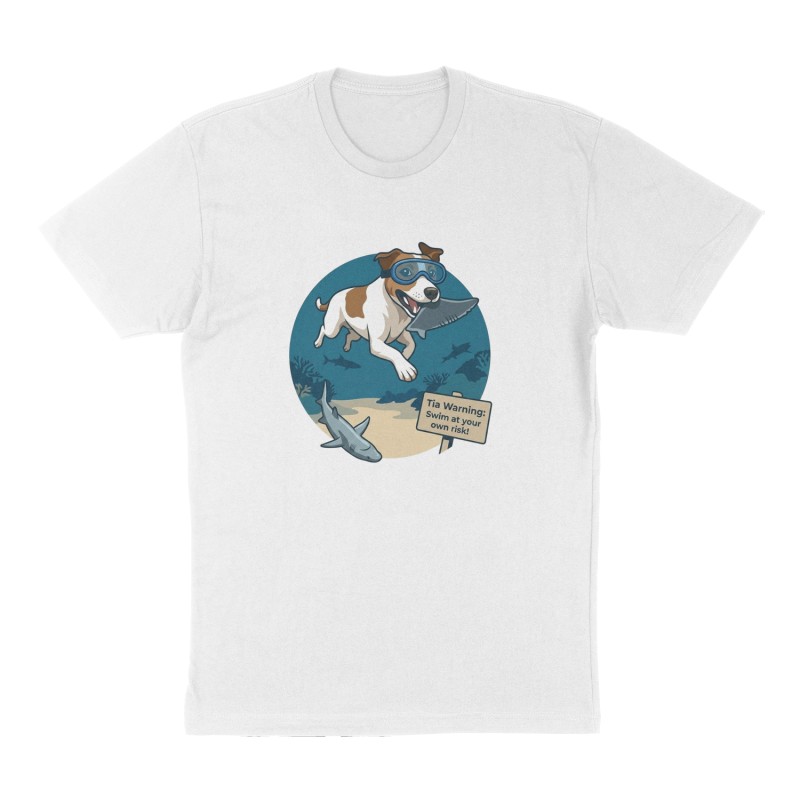 Custom t-shirt design, Front print, white shirt