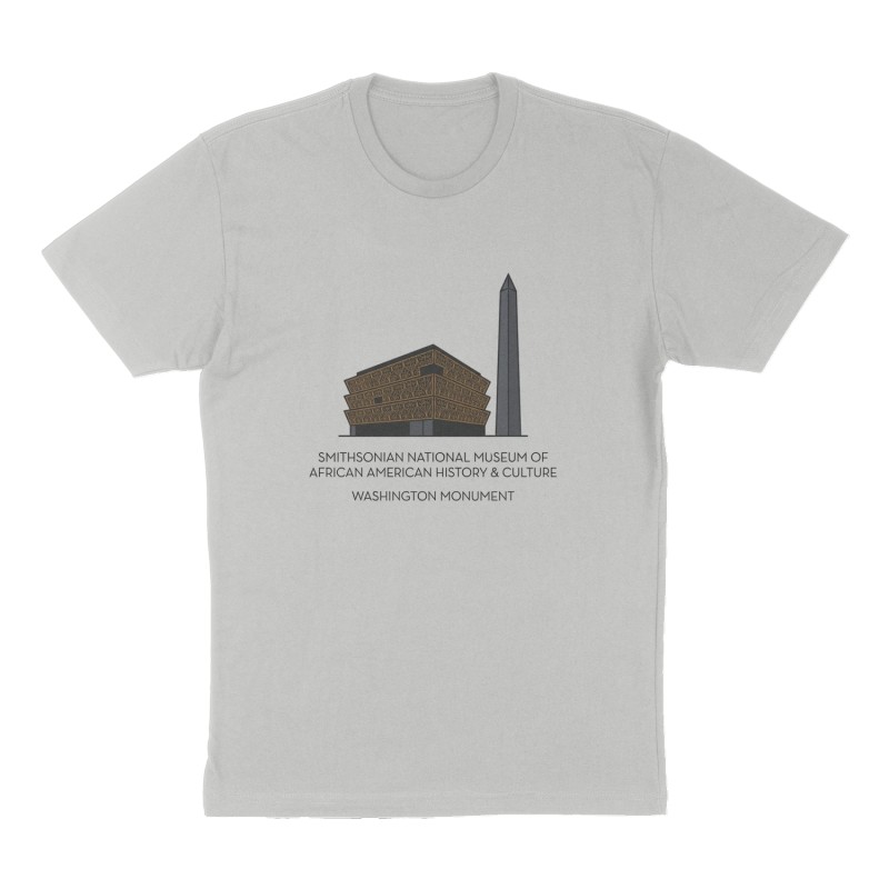 Custom t-shirt design, Front print, heather-gray shirt