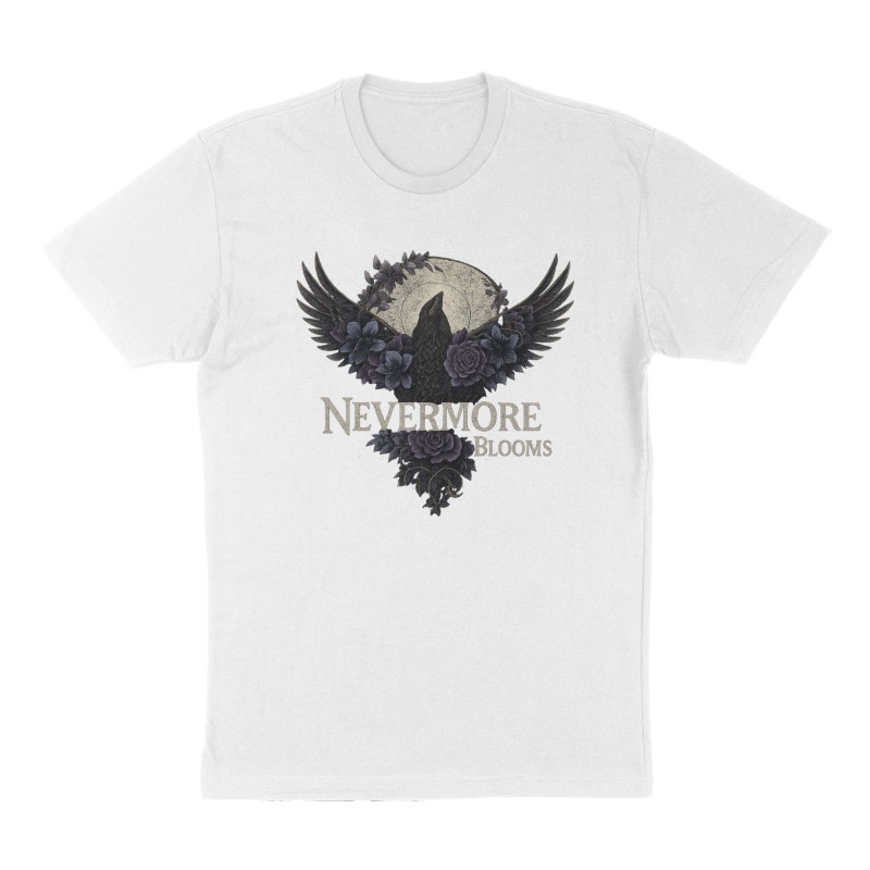 Custom t-shirt design, Front print, white shirt