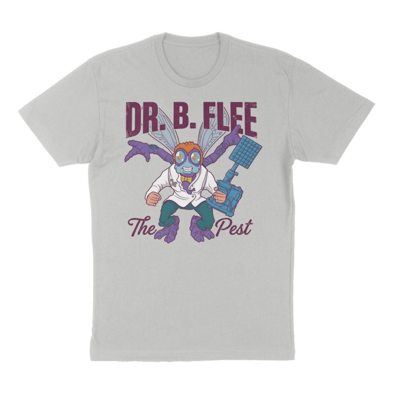 Custom t-shirt design, Front print, heather-gray shirt