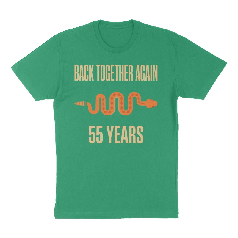 Custom t-shirt: "Back Together Again", green shirt