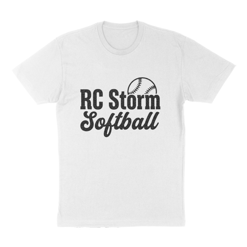 Custom t-shirt: "RC Storm", Front print, white shirt