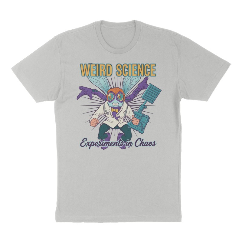 Custom t-shirt design, Front print, heather-gray shirt