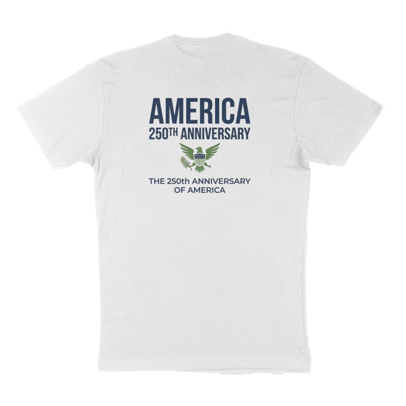 Custom t-shirt design, Back print, white shirt