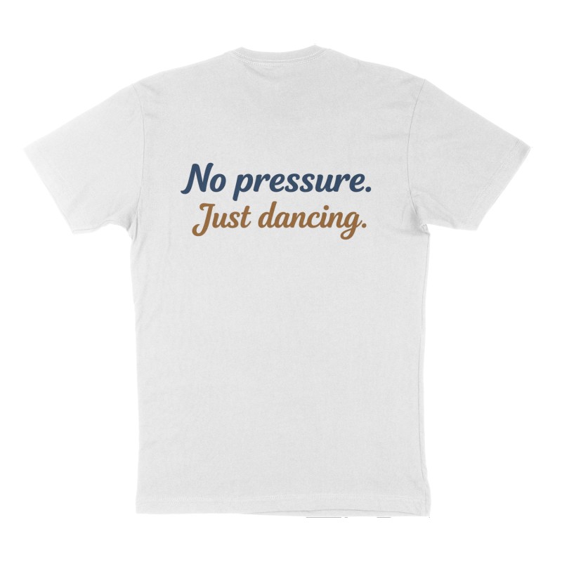 Attached t-shirt design, Back print, white shirt