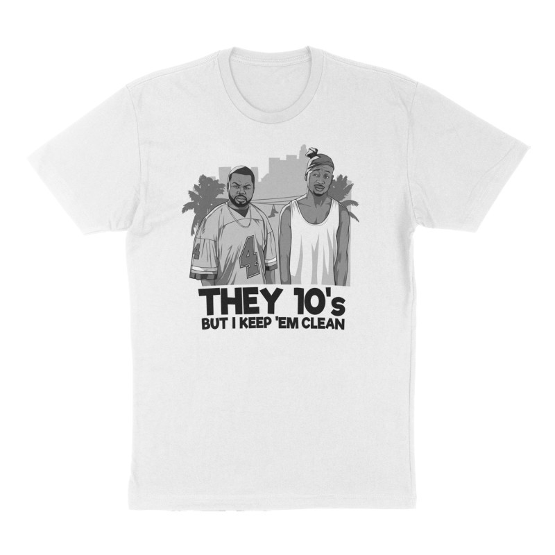 Custom t-shirt design, Front print, white shirt