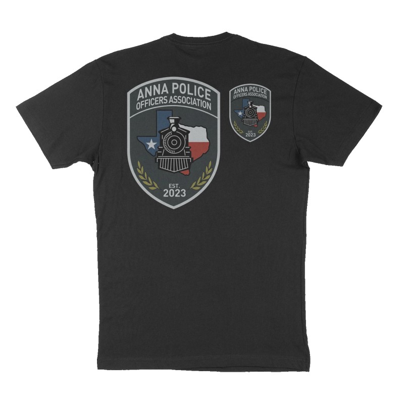 Custom t-shirt design, Back print, black shirt