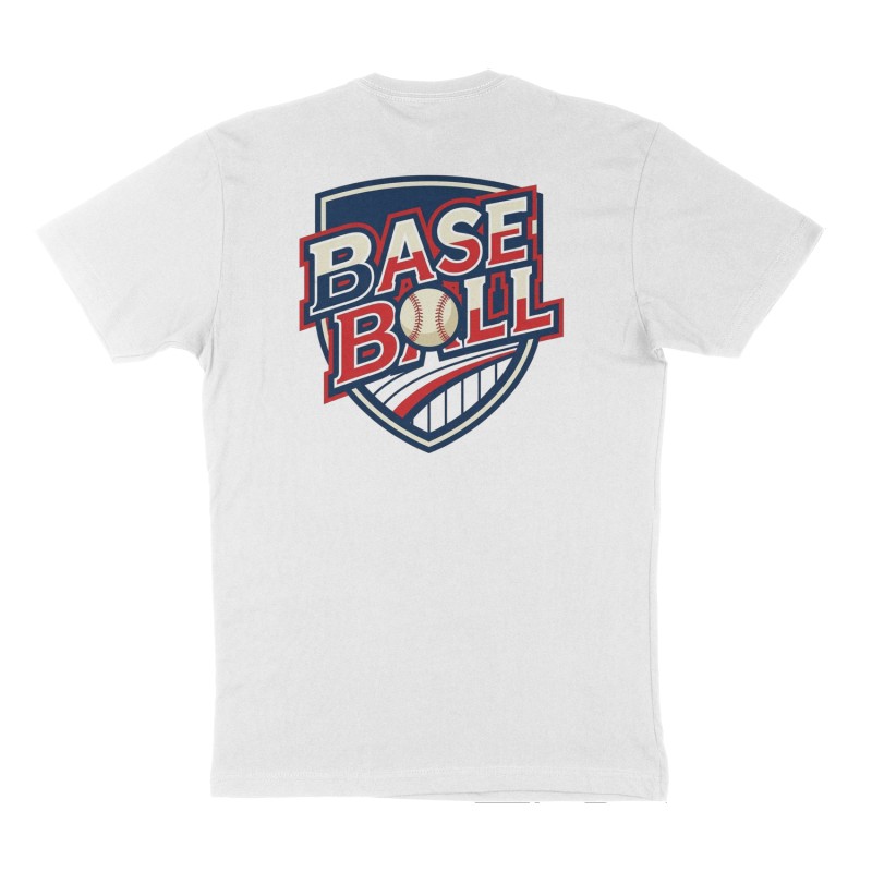 Custom t-shirt design, Back print, white shirt