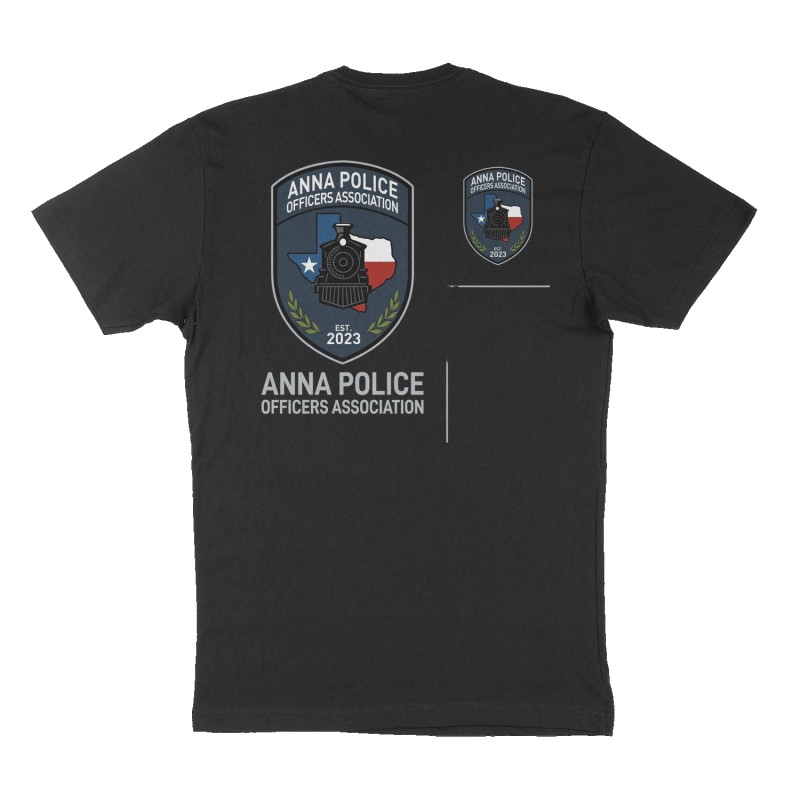 Custom t-shirt design, Back print, black shirt