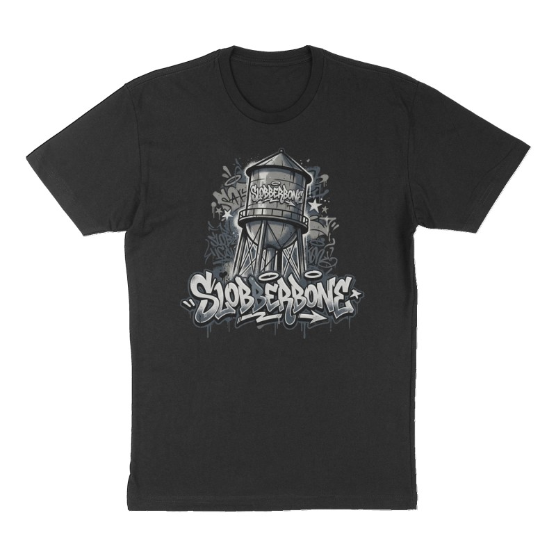Custom t-shirt design, Front print, black shirt