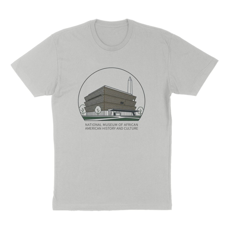 Custom t-shirt design, Front print, heather-gray shirt