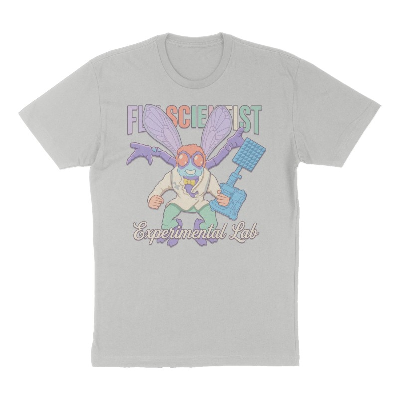 Custom t-shirt design, Front print, heather-gray shirt