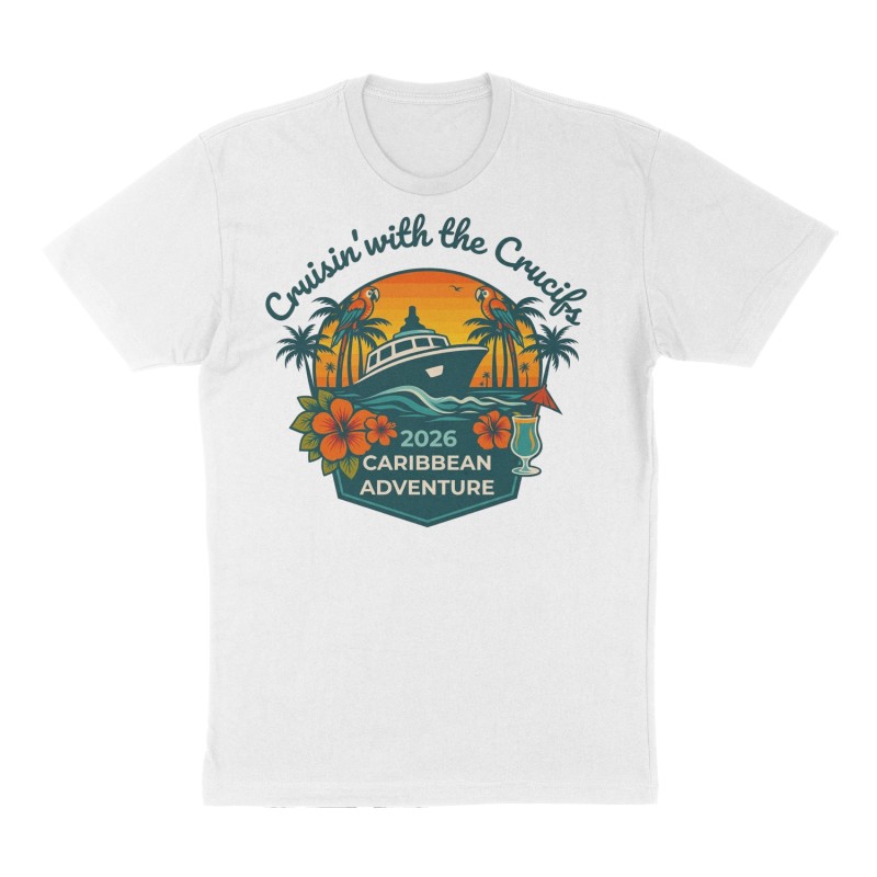 Custom t-shirt design, Front print, white shirt