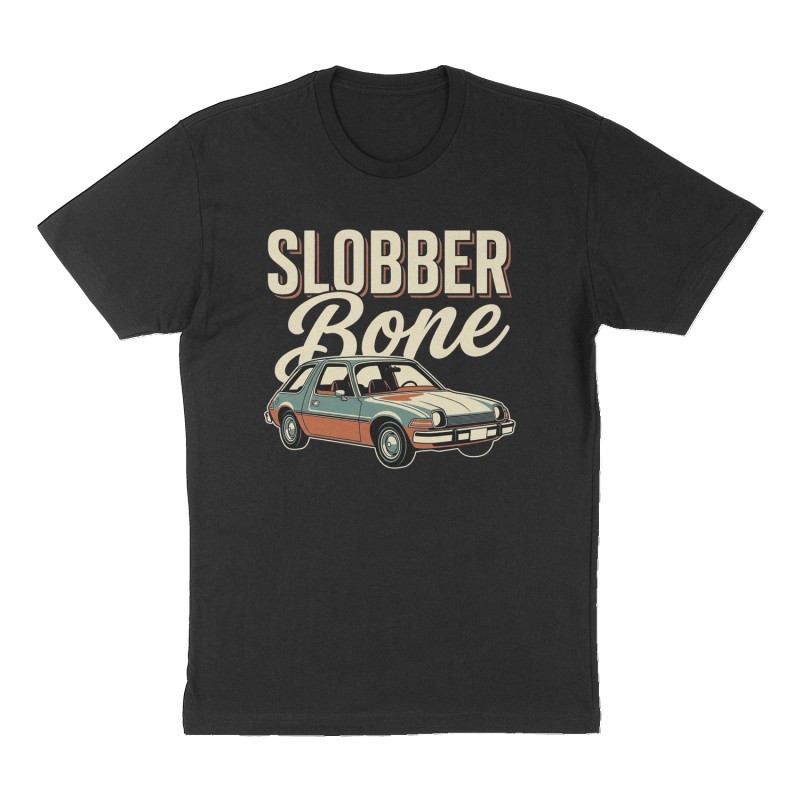 Custom t-shirt: "Slobberbone", Front print, black shirt