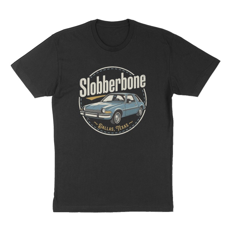 Custom t-shirt: "Slobberbone", Front print, black shirt