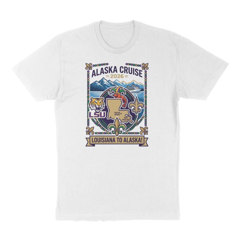 Custom t-shirt design, Front print, white shirt