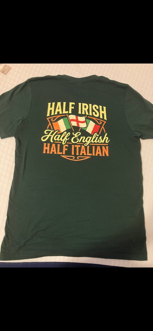 Customer photo of a custom Shirrts shirt, from Ronald B.'s review