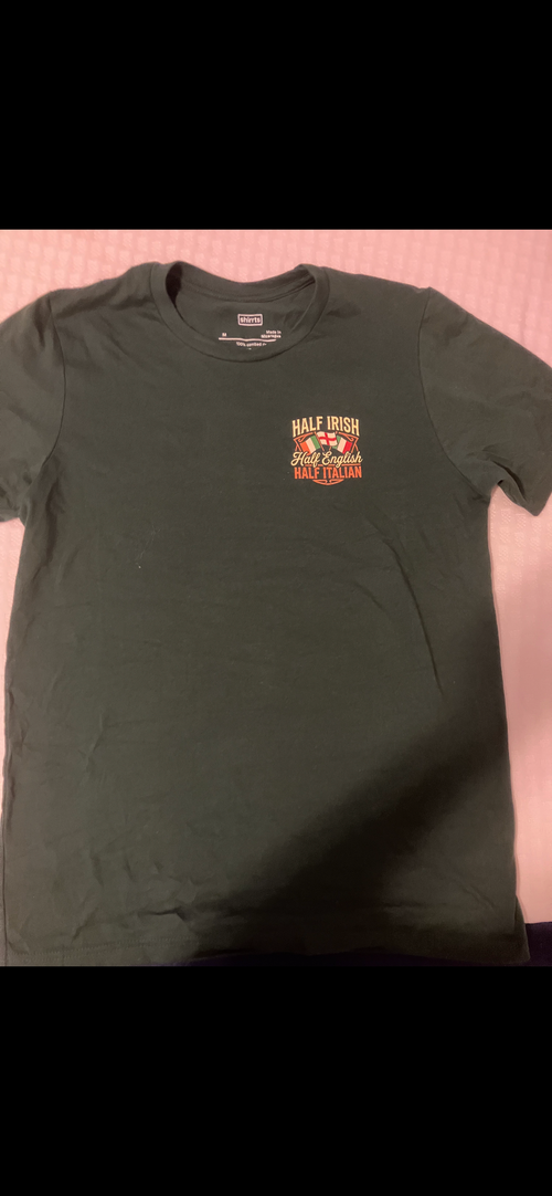 Customer photo of a custom Shirrts shirt, from Ronald B.'s review